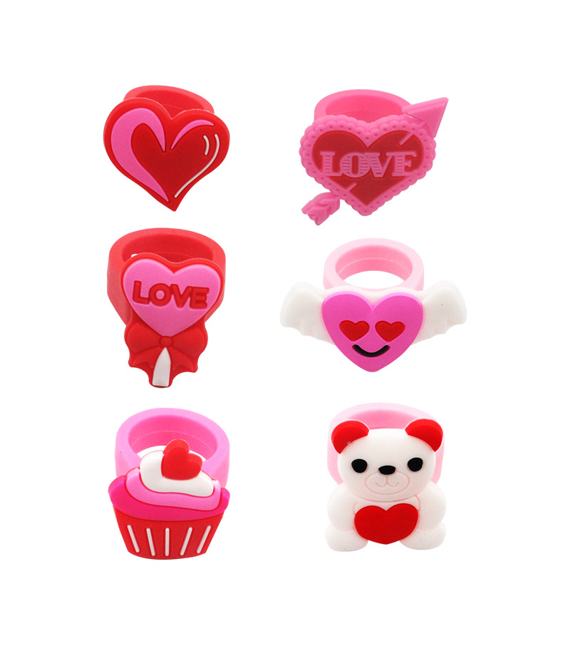 Valentine's Day Cute Letter Heart Shape Pvc Holiday display picture 1