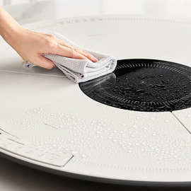 适用摩.飞MR8307家用圆形多功能电陶炉餐桌加热转盘桌面暖菜垫保