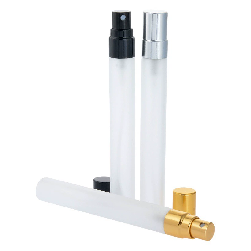 2 мл флакон для образцов духов 3 мл прозрачная стеклянная бутылка 5 мл гальванический УФ-флакон золото и серебро Черный 10 мл алюминиевый флакон с распылителем