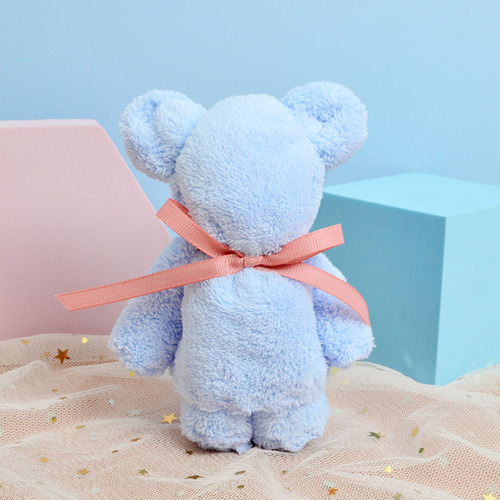 Bear towel square towel souvenir wedding full moon birthday return gift wedding candy wedding red gift gift wholesale