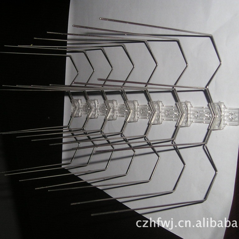 驱鸟刺、塑料鸟刺、不锈钢鸟刺。建筑鸟刺器