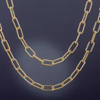 14K золотое ожерелье граненая нить Гладкий темперамент свитер цепочка интегрированная цепочка Женская 0185
