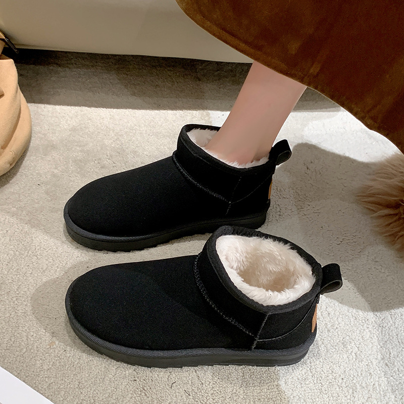 Winter low boots for leisure, 2023