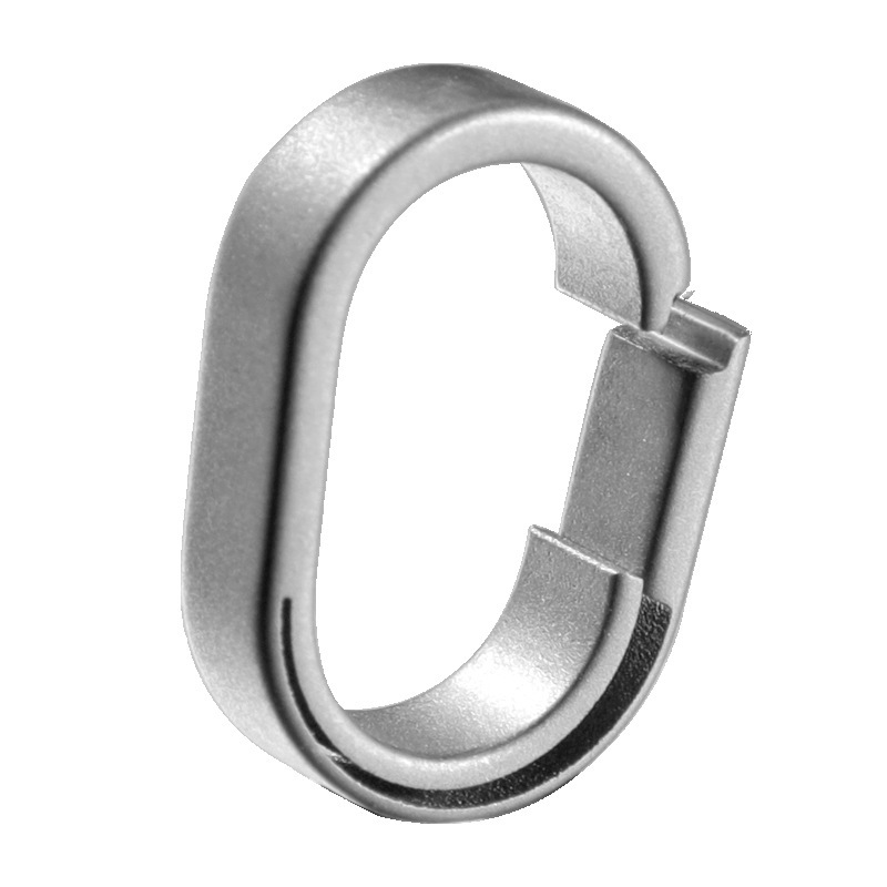Titanium alloy detachable link buckle pure titanium clasp key chain mini link ring clasp key ring accessories