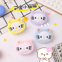 Cartoon Plush Bear Brooch Cute Little Cat Costume Decorative Accessory Accessories DIY Purse Pin Small Pendant