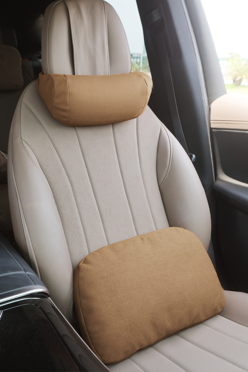Suitable for Mercedes-Benz Sec-Class Neck Pillow, Car Headrest, In-Car Neck Pillow, Seat Lumbar Support Cushion