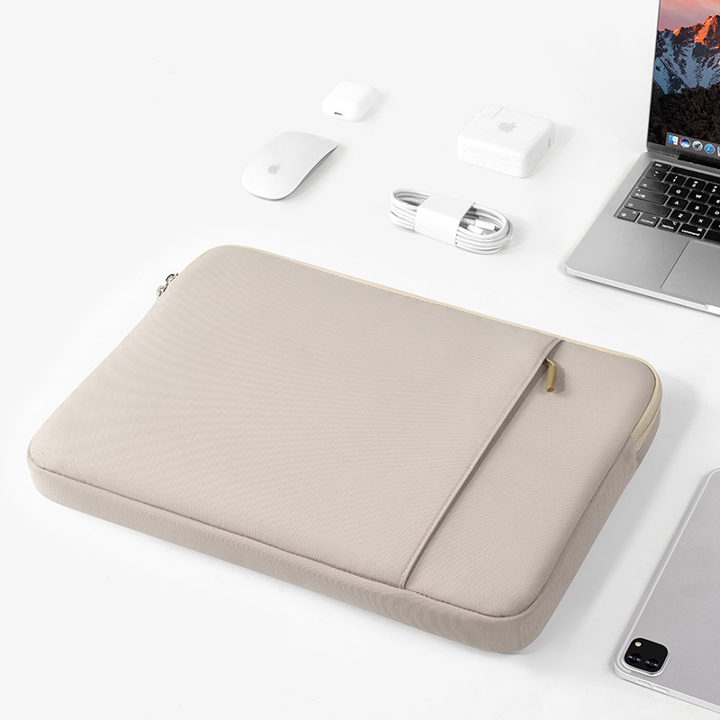 Airbag Shockproof Laptop Bag MacBook Inner Sleeve Bag 14inch 16inch Full Coverage Waterproof Urban Simple Style