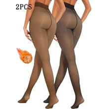 L 44697 Winter Warm Fleece Lined Tights ���ޱ�ů������