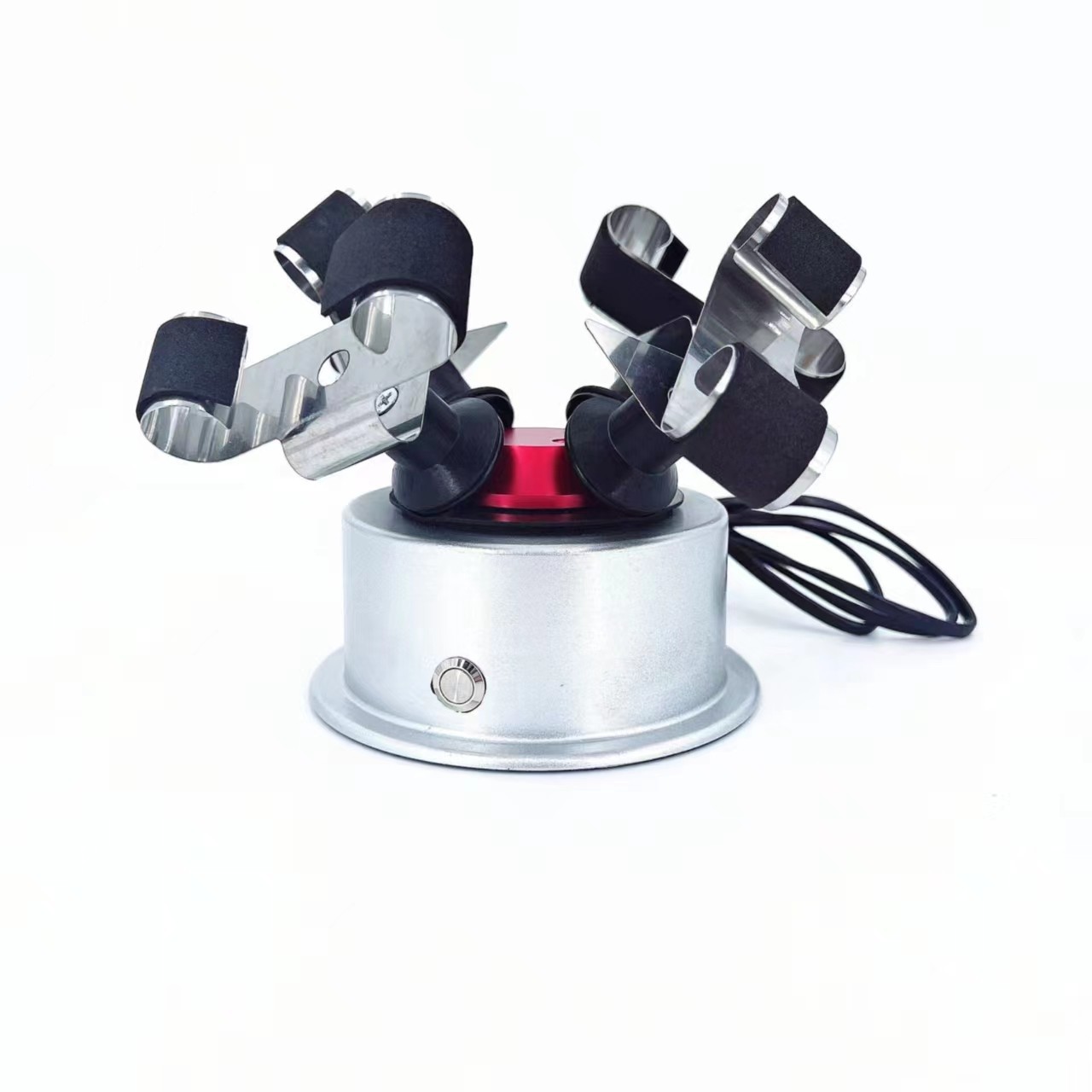 修表工具 银色金属自转仪 摇表器 全自动手表上链检测 机械表上链