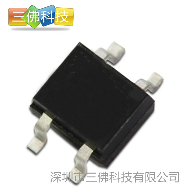 MB6S 整流桥 0.8A 600V SOP4 统懋 MB6S 原装库存现货 电子元器件