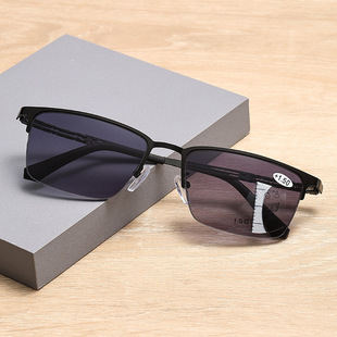 Sun Laohua Glasses Male Automotive Focus Gravity Multi -focus, Far, Both use old flowers glasses anti -sunlight mirror