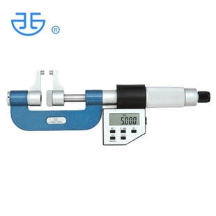 Ll external micrometer claw type external measurement high precision 0-25 digital measurement tool