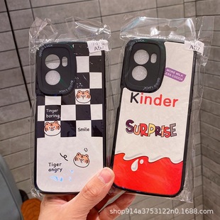 Chubby Girl vivoX200 Cartoon Leather Phone Case Y300Pro Embossed Soft Case S20 Painted Silicone Case