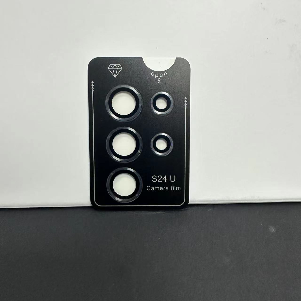 Adecuado para Samsung S24 película de la lente s24ultra con placa base de posicionamiento Eagle anillo de protección para los ojos s24plus Cámara