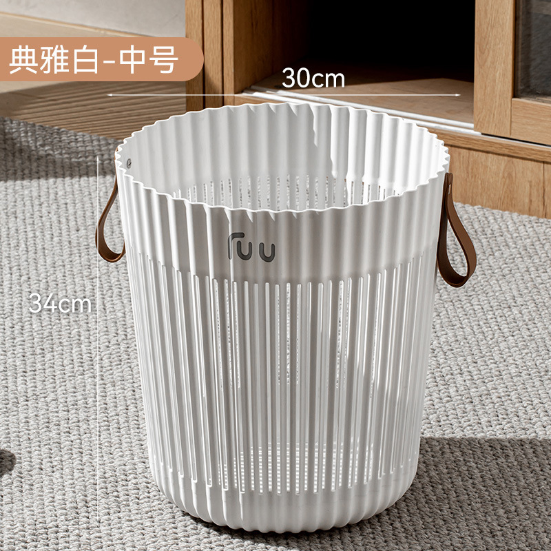 新しいサイズの汚れた服を収納するバスケット家庭用汚れた服バスケット洗濯バスケット大容量巻き雲模様プラスチック汚れた服バスケット|undefined