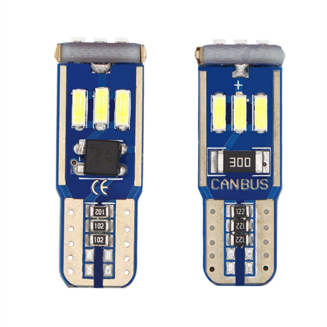 Трансграничные специальные автомобильные фонари новые подсвеченные светодиодные огни для чтения номерного знака T10 4014 9SMD