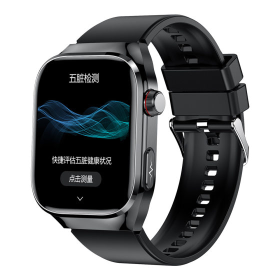 New TK16 Smart Watch Micro-examination Uric Acid Blood Glucose Blood Lipid Bluetooth Call ECG Body Fat Blood Glucose AMOLED