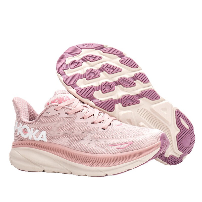 HOKA 新作 レディース サマー ロードランニングシューズ クリフトン9 軽量 快適 クッション性 メンズ スポーツシューズ|undefined