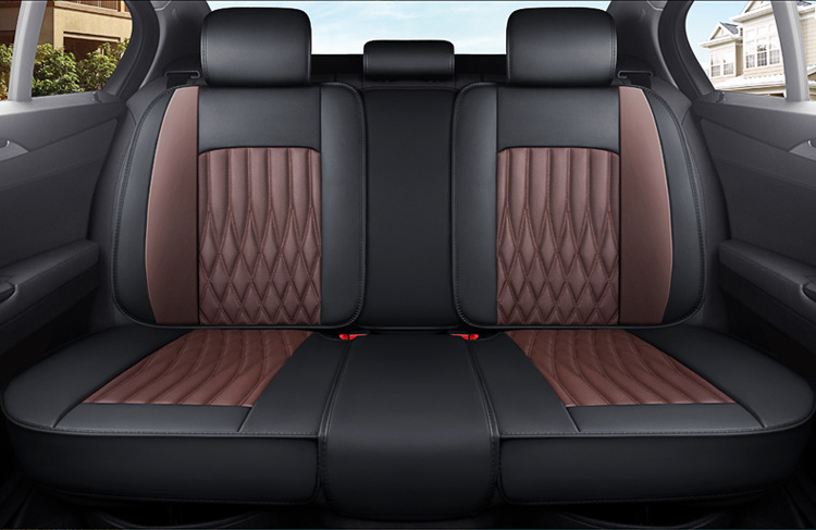 2024 New Model Full-Surround Unicorn Full-Leather Car Seat Cushion, All-Season Universal Seat Cover, Seat Pad, Amazon Cross-Border