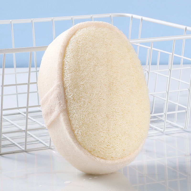 Esponja de esponja natural tira larga Toalla de vuelta viejo tendón seco Loofah Luo Toalla de baño de limpieza de baño de vuelta Toalla de baño transfronteriza