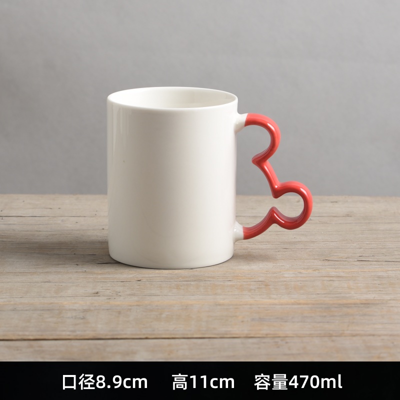 Taza de cerámica retro creativa de moda de estilo japonés taza de café simple taza de agua doméstica