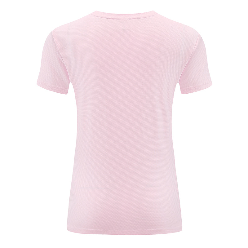 Transfronterizos de verano camisas de hielo mujeres adelgazamiento de mangas cortas yoga fitness ropa de carrera profesional al aire libre ropa de secado rápido