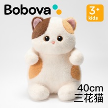 Bobova三花小猫咪玩偶毛绒玩具公仔安抚娃娃儿童生日礼物送女朋友