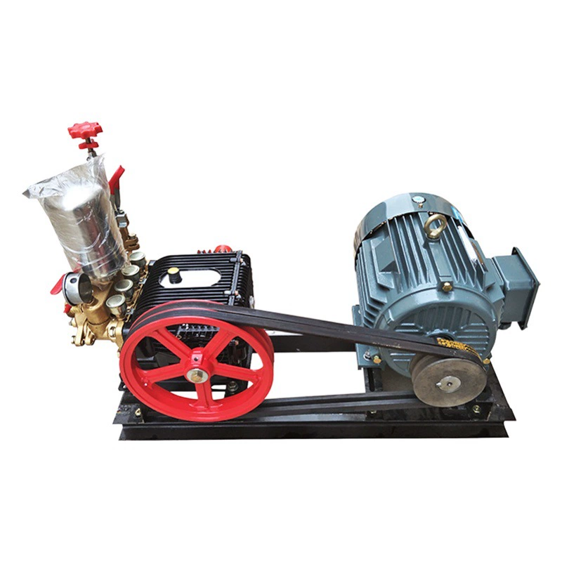 380 В 5,5 кВт Медный двигатель 80 340 Тип трехцилиндровый плунжерный насос распыление распылитель очистки высокого давления сельскохозяйственный насос