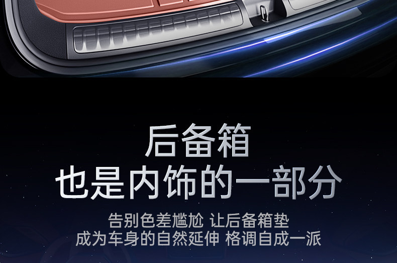 Suitable for Nio Ledao L80 Trunk Mat Tpe26 Model Car Interior Modification Accessories Foot Mat and Trunk-Specific Products