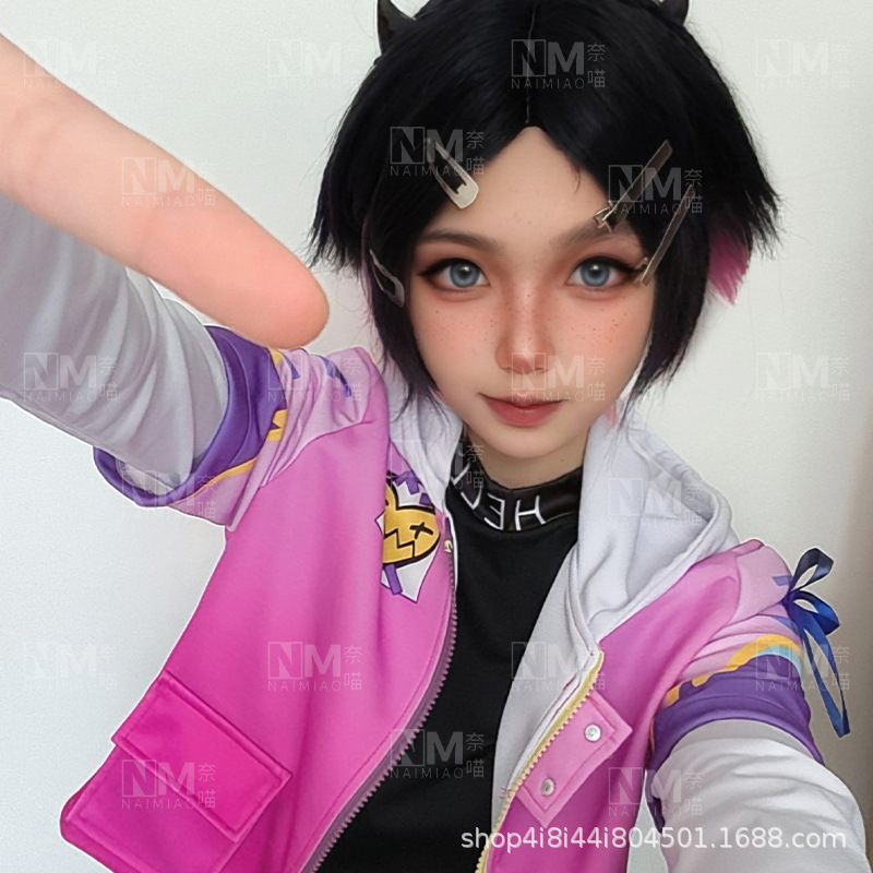 Fearless Contract cos 服 Valorant CLOVE 暮蝶ライラック永遠のコスプレ衣装女性ゲーム|undefined
