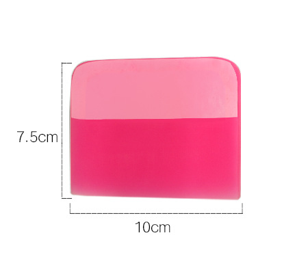 Coche invisible ropa de coche raspador Rosa tendón de carne raspado película herramienta tendón de carne raspado película transparente construcción raspador
