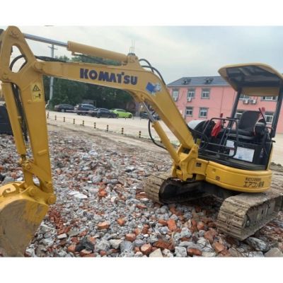 Comercio exterior exportación de compras Komatsu15 18 20 pequeña excavadora con chasis telescópico de brazo