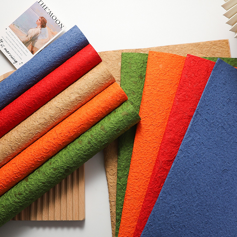 手工水岩纸带纹理纹路石纹时尚花束包花纸鲜花包装纸花店花艺批发