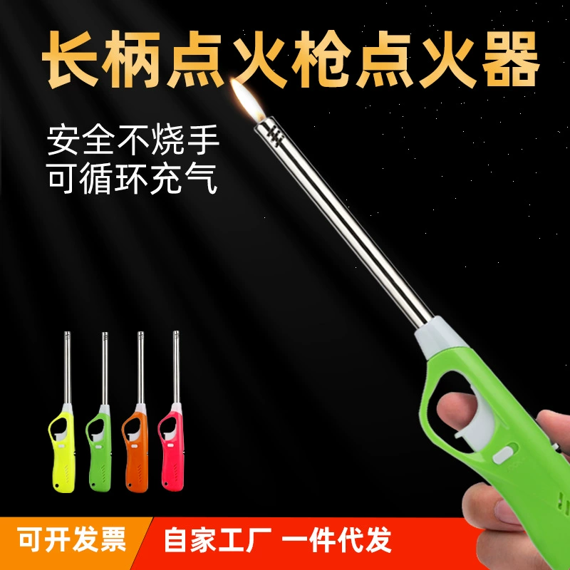 В наличии газовая плита воспламенитель электронная кухонная зажигалка открытое пламя газовый Зажигалка пистолет стержень зажигания удлиненная зажигалка