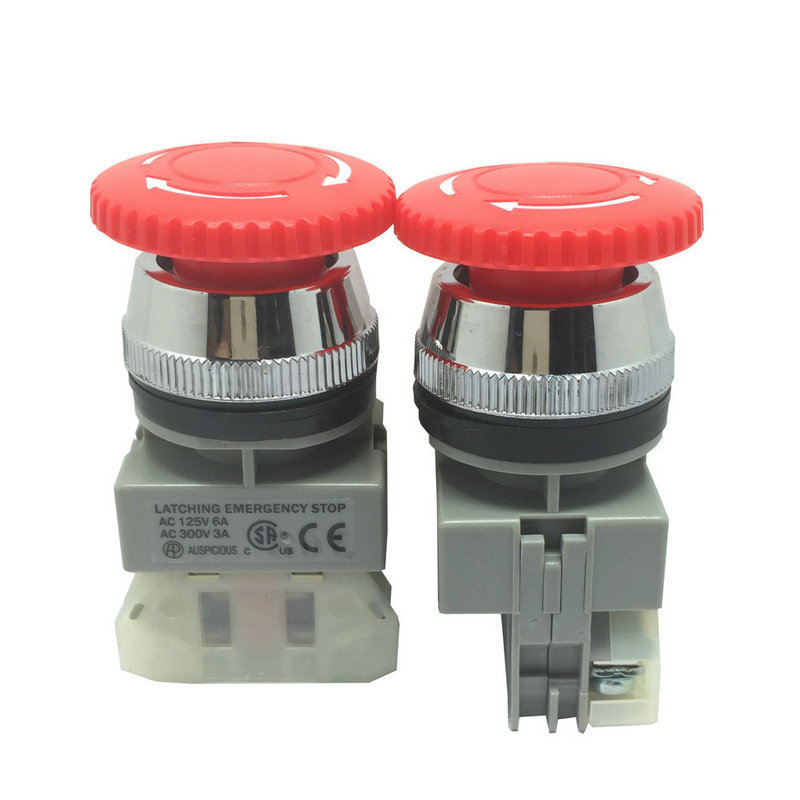 台湾汉鼎AUSPICIOUS急停开关ALEPB-22 1A1B 急停按钮 按钮开关