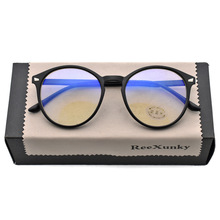 Unisex Anti Blue Rays Computer Glasses Women Vintage Round跨