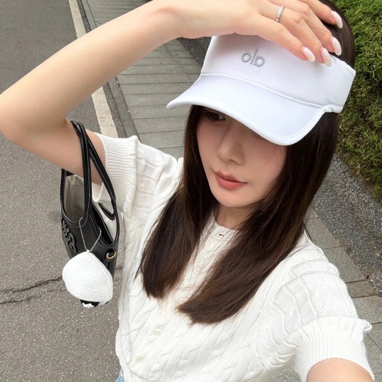 alo 帽子女性の日焼け止め帽子女の子のための美しい空のシルクハット速乾性アウトドアスポーツハイエンドサンハットカスタマイズ|undefined