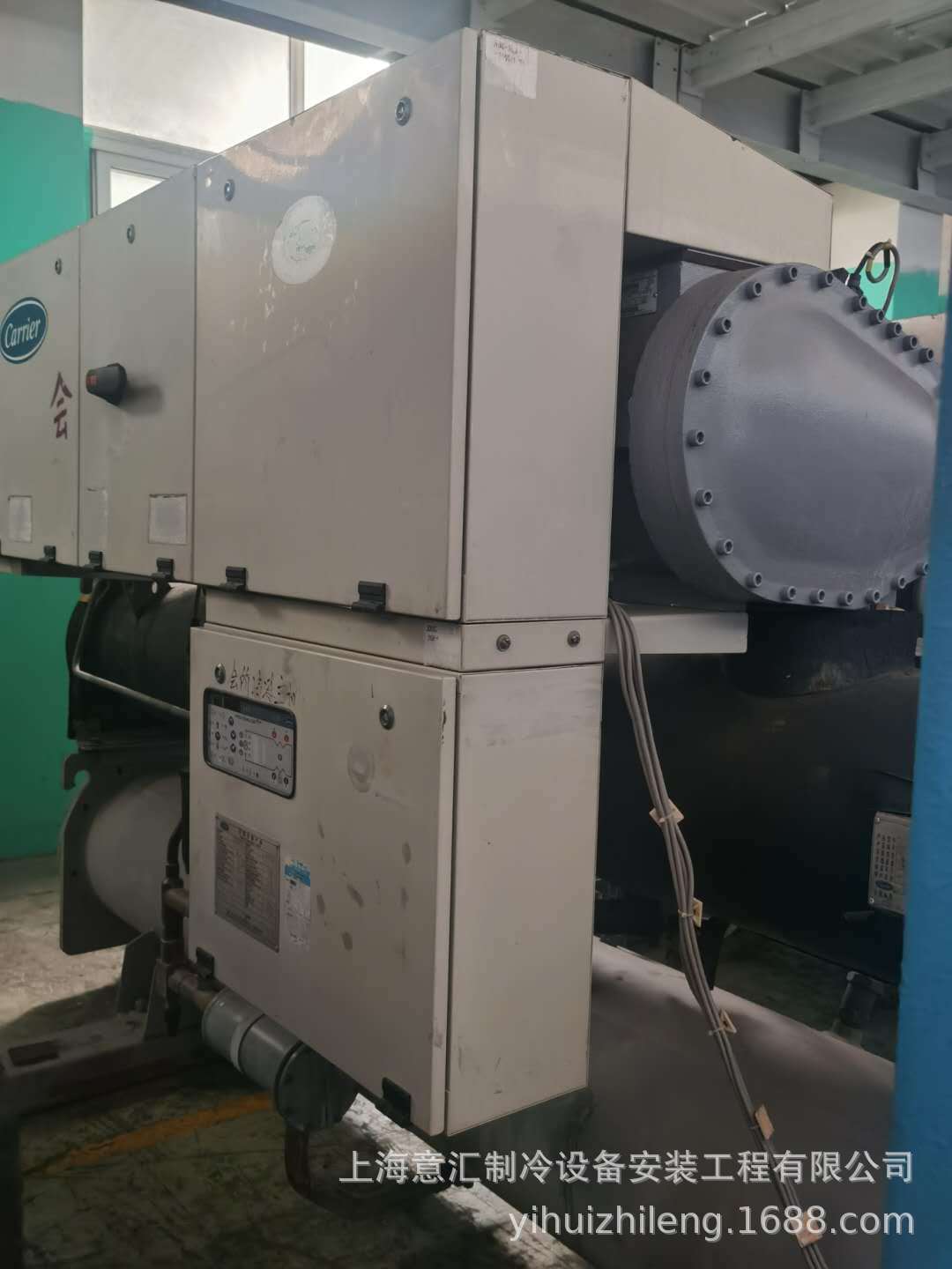 二手中央空调螺杆机组销售开利30HXC165B  制冷量574kw