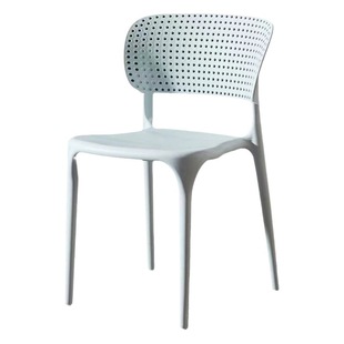 Simple Fashion Dining Chair Home Backrest Chair Computer Chair Restaurant Negotiation Table and Chair Nordic Leisure Chair Hollow Chair