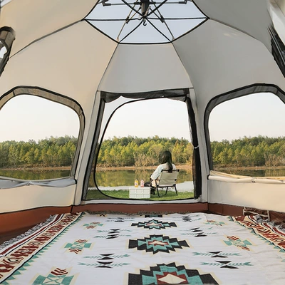Automatic Portable Tent with Double Doors | Avtomobil dam çadırları