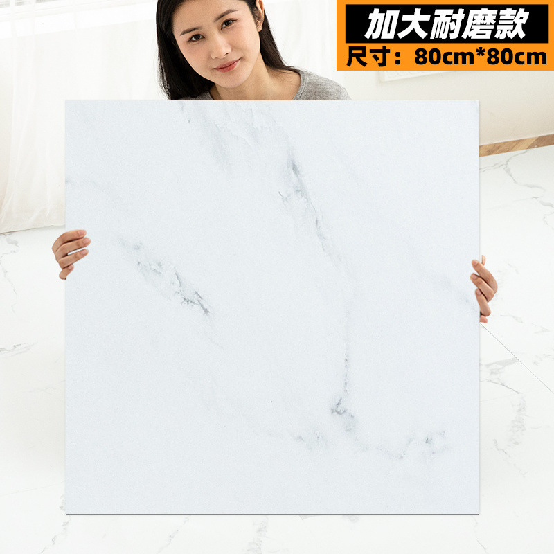 床ステッカー自己粘着床模造タイル光沢のある PVC プラスチック床ステッカーセメント床家庭用床革卸売|undefined