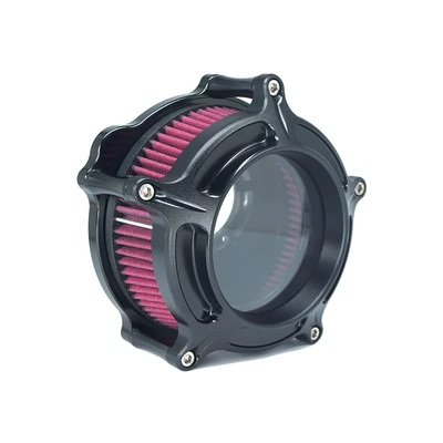 Motorcycle bumper – Air Filter Full Car Modification - a-base-plate-black-air-filter-red