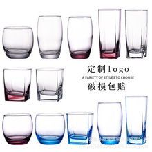 漱口杯玻璃杯牙刷杯 酒店专用轻奢高端情侣高级感洗漱杯子 可logo