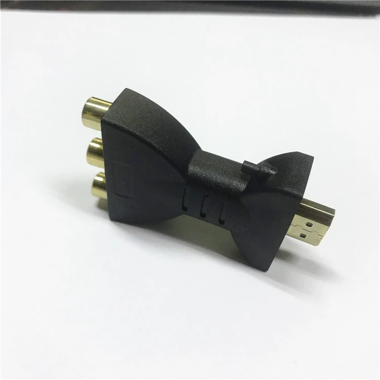 HDMI к AV красный и белый, HDMI к AV преобразователь HD HDMI к AV 3RCA rotor rotor rotor