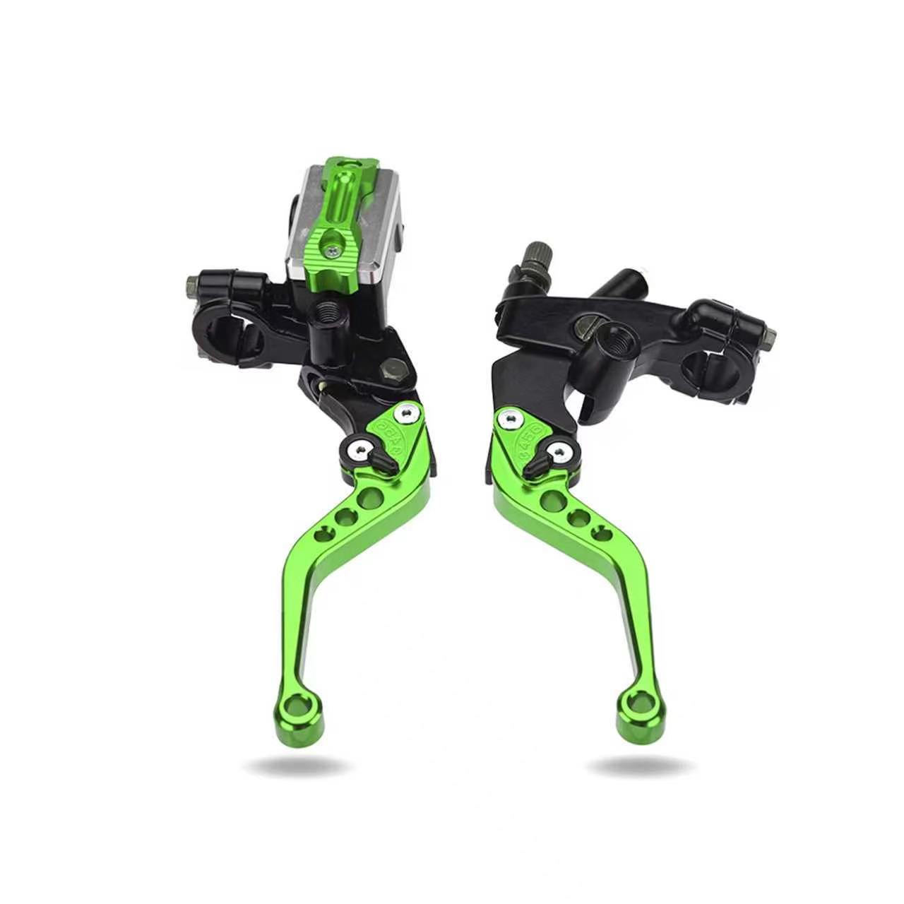 Motorcycle Modified Disc Brake Pump, Golden Prince Hydraulic Brake Pump, Cnc Aluminum Alloy Clutch Handle Assembly Parts