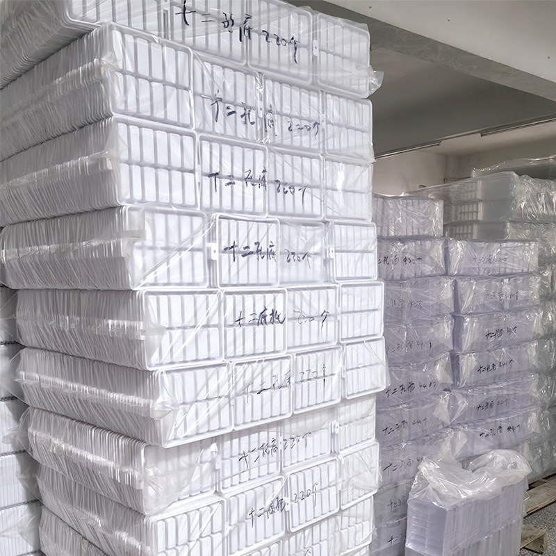新しいネイルは甲の包装箱の爪の切れの完成品の透明なプラスチックの内托のプラスチックの包装箱を着て注文して作らせます。|undefined