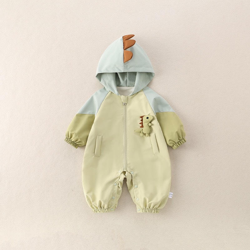 Baby Clothes, Autumn Clothes, Infant Jumpsuits, Super Cute Baby Boy Hooded Jackets, Spring and Autum Outing Clothes