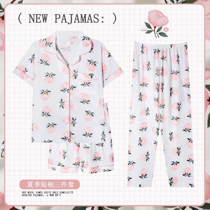 D.M-64 de tres piezas de algodón de madera