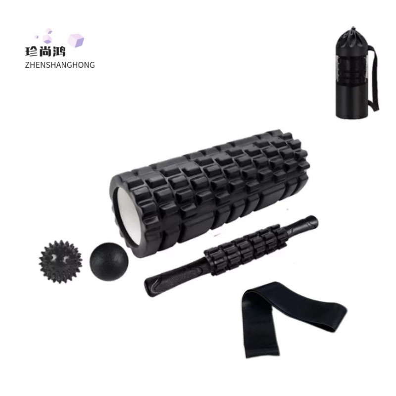 33cm Classic Yoga Pillar Massage Bar Fascia Ball Cross Border suit Hollow Foam Shaft Pilates Yoga Shaft