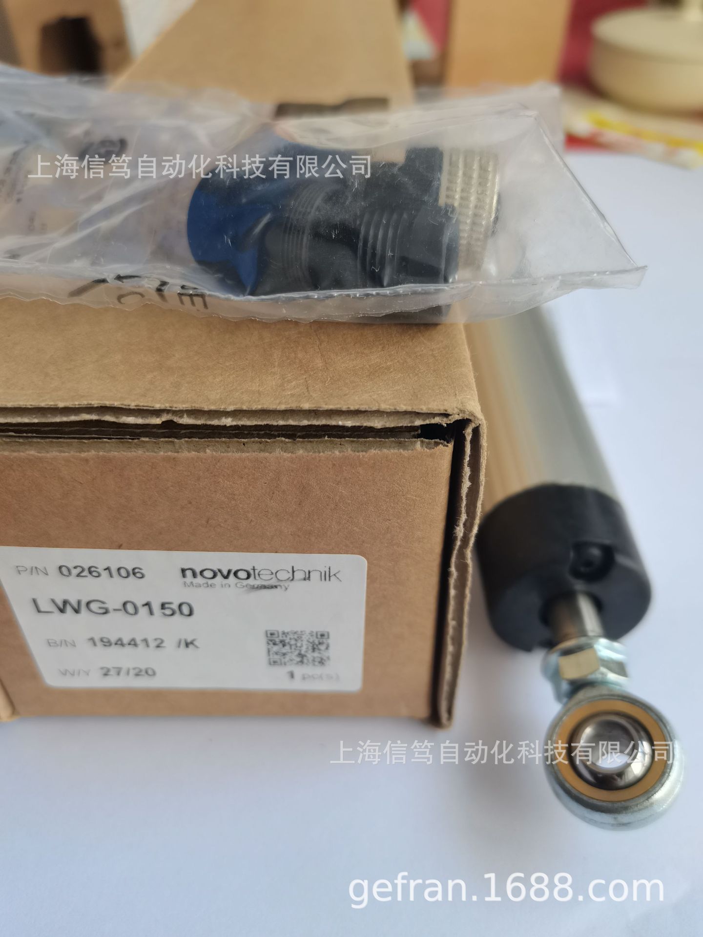 德国novo直线位移传感器LWG-0150电阻尺LWG150